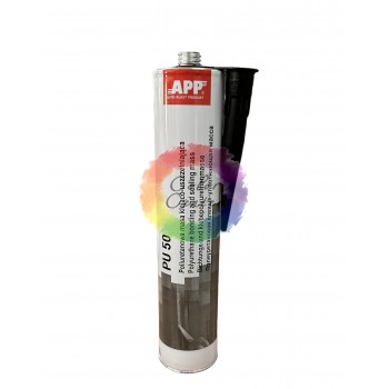 Герметик  <АРР PU 50>  в гильзе 310 мл черний